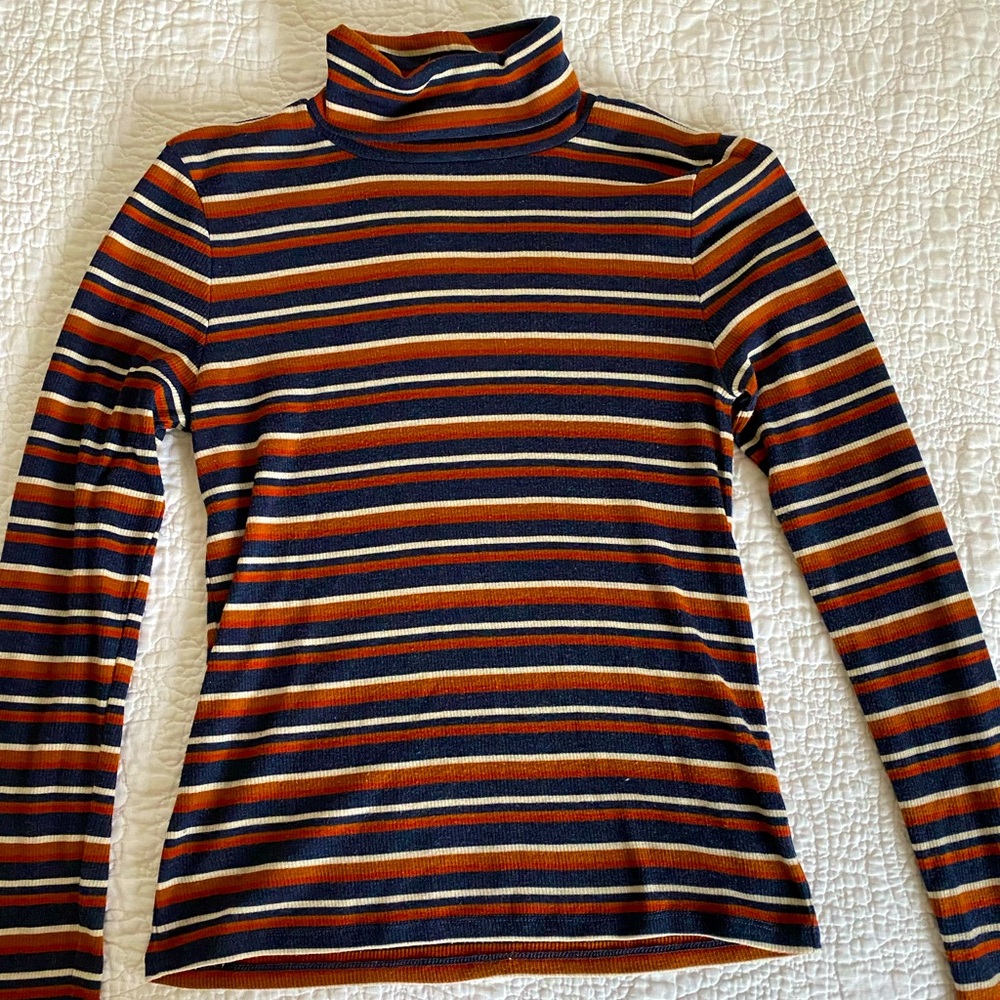 Madewell Striped Turtleneck | Women’s | M